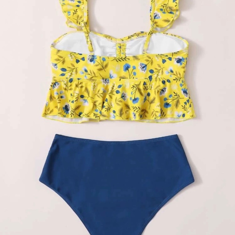 Floral ruffle bikini - Picture 2 of 4